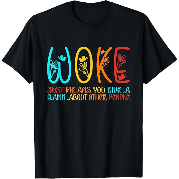 Amazon.com: XG Merch Woke Up - Camiseta para hombre y mujer